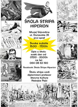Škola stripa u Muzeju Vojvodine