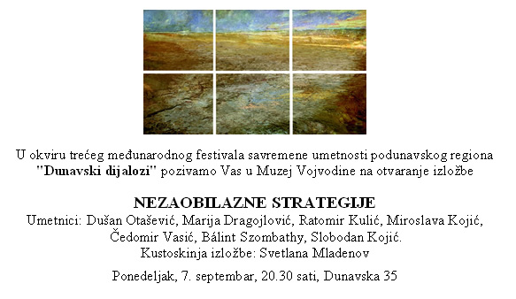 Dunavski dijalozi 2015. – treći međunarodni festival savremene umetnosti podunavskog regiona