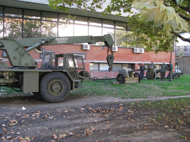 Restauracija topova iz artiljerijskog parka Muzeja Vojvodine