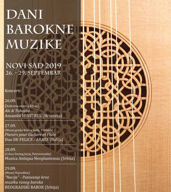 Koncert „Nacije“ – putovanje kroz muziku ranog baroka