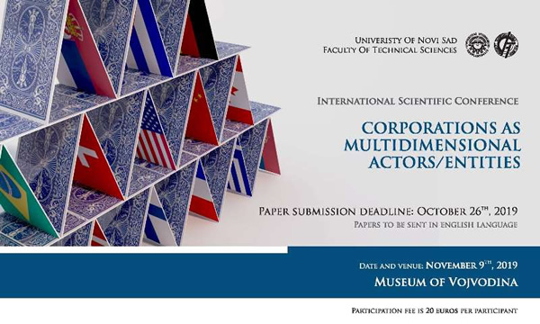 Međunarodna naučna konferencija „Korporacije kao multidimenzionalni akteri/entiteti“