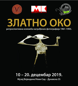 ZLATNO OKO – retrospektivna izložba nagrađenih fotografija 1961-1993.