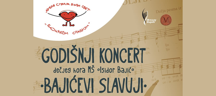 Godišnji koncert dečjeg hora Bajićevi slavuji